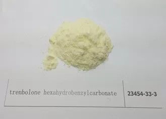 Het gele van de Steroïdenbodybuilding Trenbolone Hexahydrobenzyl van Poedertrenbolone Carbonaat CAS 23454-33-3